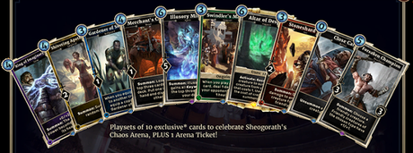 No te pierdas el modo Arena del caos en The Elder Scrolls: Legends ni su nuevo set de cartas