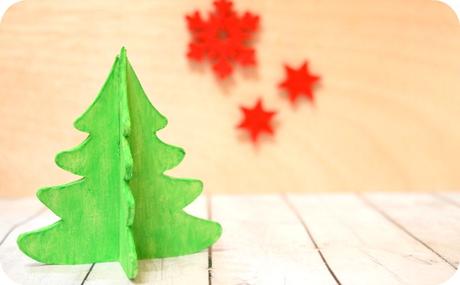 DIY: Arbol de navidad de arcilla