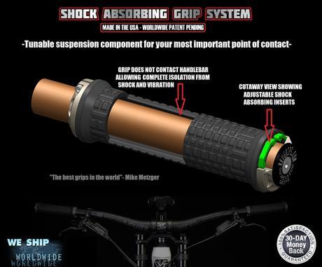 Revolution suspension grips, los puños con suspensión para mtb
