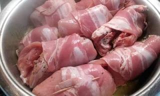 Pechugas de Pollo Rellenas de Naranja