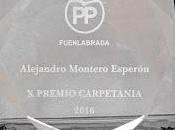 Memorias Fuenlabrada, Premio Carpetania 2016