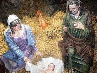 ANTE EL GIGANTESCO BELÉN DE VITORIA