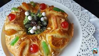 Roscón clásico de Reyes