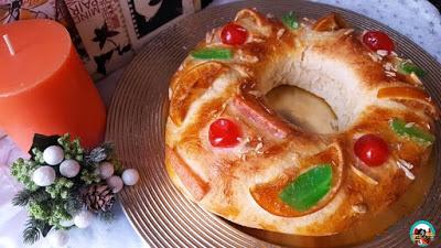 Roscón clásico de Reyes