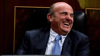 Luis de Guindos nos vende humo...