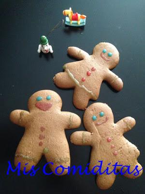 GALLETAS DE JENGIBRE NAVIDEÑAS