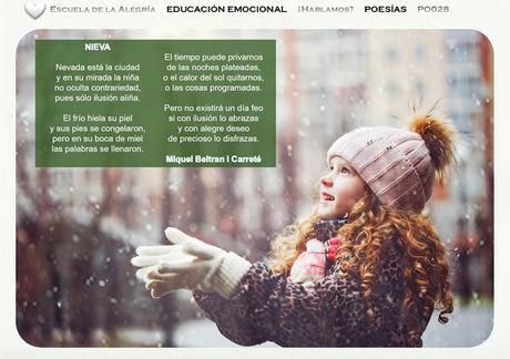 Educación Emocional en la Infancia. Colección Poesías 28 Educación Emocional en la Infancia. Colección Poesías 28