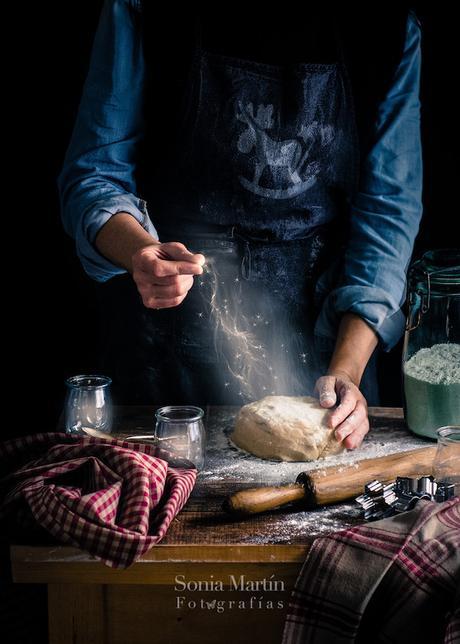 Masa mágica para galletas navideñas