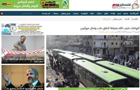 La organización anti sionista Hezbolah bloquea la evacuación de Alepo.