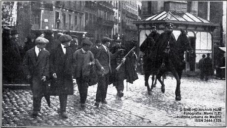 Huelga general del 18 de diciembre. Madrid, 1916
