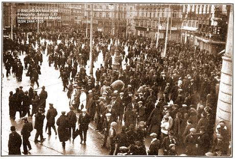 Huelga general del 18 de diciembre. Madrid, 1916