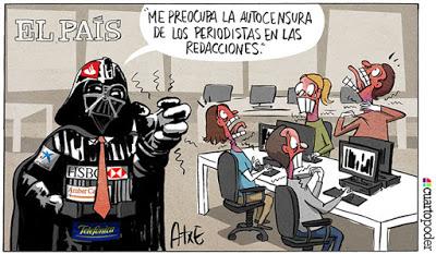 A la puta calle, el autorretrato de Cebrián y las fotos rotas o quemadas del rey.