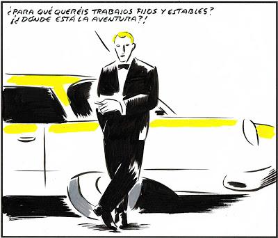 A la puta calle, el autorretrato de Cebrián y las fotos rotas o quemadas del rey.