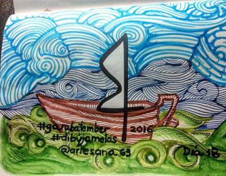 #garabatember2016  Día 18  #dibújamelas