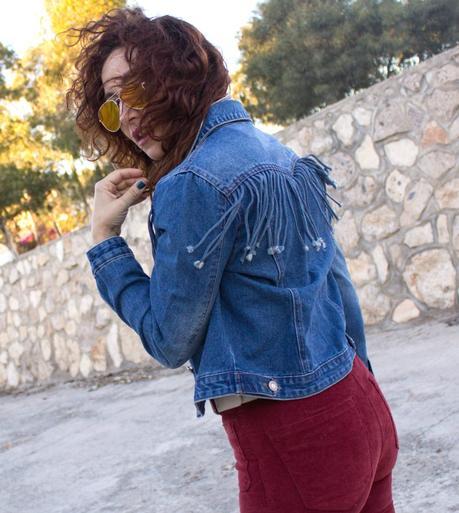 melage_boutique_fashion_blog_de_moda_melange_boutique_fashion_blog_moda_retro_outfit_dezzal_chaqueta_flecos_pantalon_campana_pullandbear_rayban_asos_como_hacer_un _look_estilo_setentero