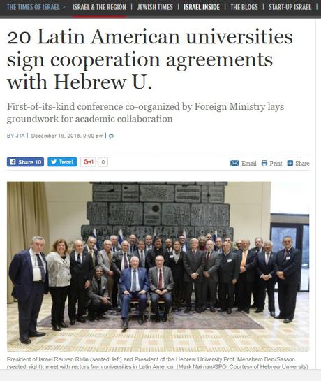 Otro fiasco del BDS en Sudamerica