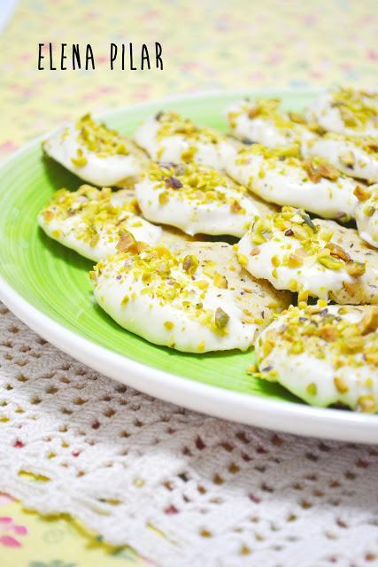 Galletas de pistacho y cardamomo