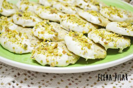 Galletas de pistacho y cardamomo