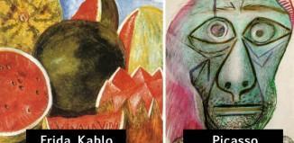 Estas fueron las últimas pinturas de 10 artistas famosos e icónicos antes de morir