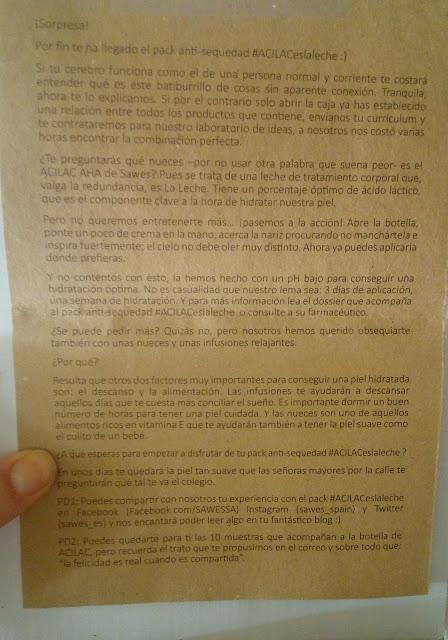 ¡Acilac es la leche!