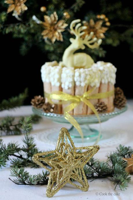 coffee-cheesecake, christmas-charlotte, pastel-de-queso-de-navidad