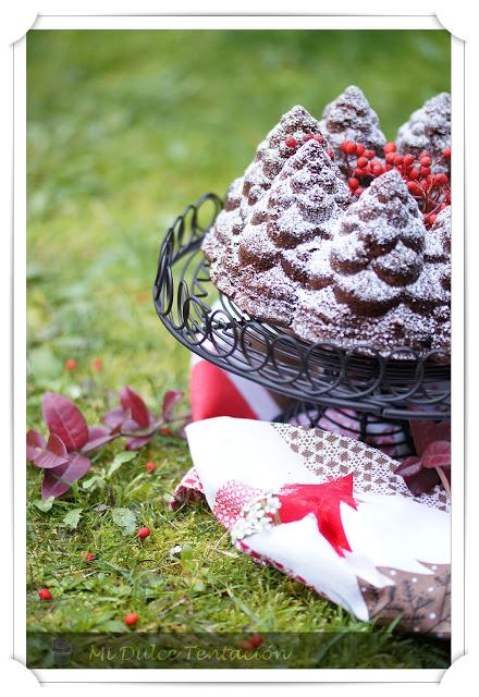 Bundt Cake de Cola Cao y Nueces