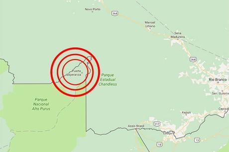 Se Registra Sismo de Magnitud 6.1 en la Frontera de Perú con Brasil