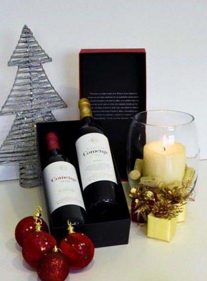 El vino es un regalo elegante para cualquier ocasión. Estuche de lujo 2 botellas #vino #bodegas #RiberaDuero: 