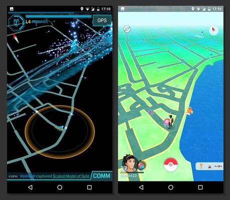 Ingress y Pokémon GO comparten las zonas de respawn, juega en una y sabrás dónde aparece algo en la otra app