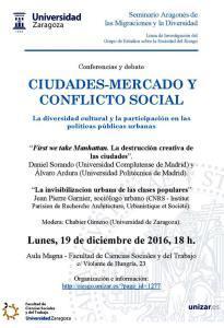 CIUDADES-MERCADO Y CONFLICTO SOCIAL La diversidad cultural y la participación en las políticas públicas urbanas