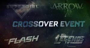 Los cuatro logos de Supergirl, Arrow, The Flash y Legends of Tomorrow