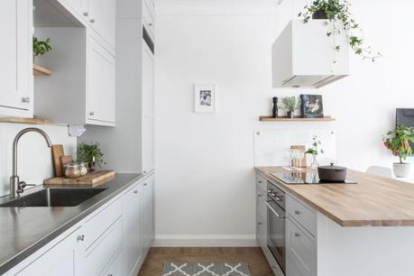 interiores estudios estilo escandinavo distribución pisos pequeños distribución diáfana distribución abierta decoración interiores mini pisos cama separada salón blog decoración nórdica 