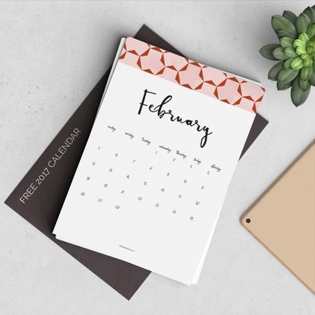 Calendarios 2017 imprimibles gratis
