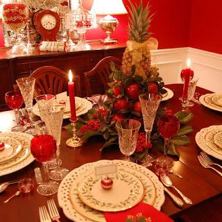 12 Ideas de decoración para mesas navideñas