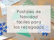 Postales navidad fáciles para rezagados