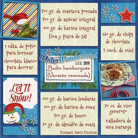 Recetas de Navidad. Budín hamburgués (versión remixada)