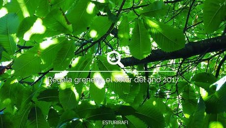 Regala greenery, el color del año 2017