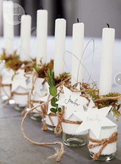 Decorando la Mesa Para Navidad