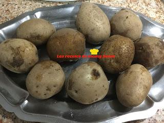 PATATAS COCIDAS RELLENAS