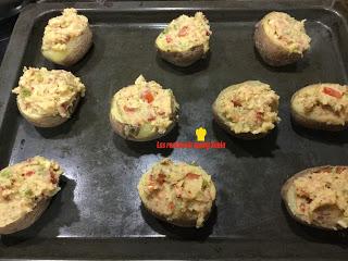 PATATAS COCIDAS RELLENAS