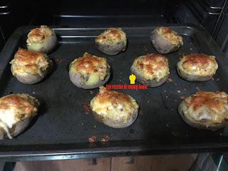 PATATAS COCIDAS RELLENAS