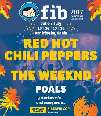 El FIB 2017 incorpora a The Weeknd y Foals, que se suman a Red Hot Chili Peppers
