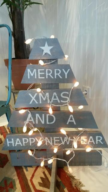 DIY: Árbol de Navidad con palets