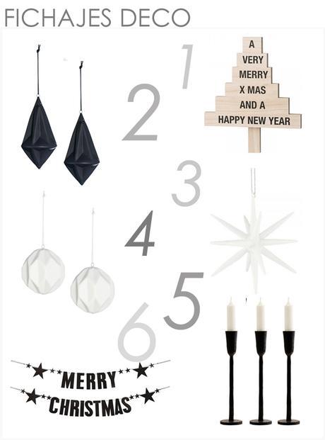 decoracion-navidad-blanco-negro-estilo-nordico decoracion-navidad-blanco-negro-estilo-nordico