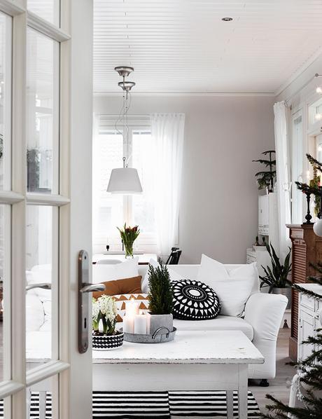 decoracion-navidad-blanco-negro-estilo-nordico decoracion-navidad-blanco-negro-estilo-nordico