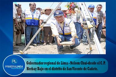 En Cañete: CARRETERA DEL C.P. HERBAY BAJO ES UNA REALIDAD…