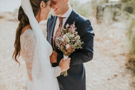 Rubén & Clara:  una romántica boda en la noche de Huelva