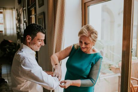 Rubén & Clara:  una romántica boda en la noche de Huelva