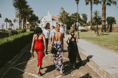 Rubén & Clara:  una romántica boda en la noche de Huelva