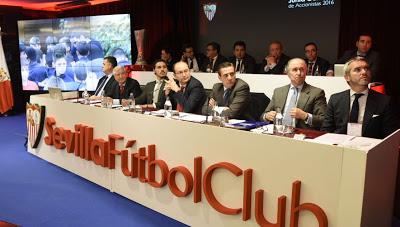 Junta General de Accionistas Sevilla FC Temporada 15/16